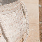 Korb BIKU – Boho Aufbewahrungskorb aus Bambus . Pflanzenkorb . Wäschekorb