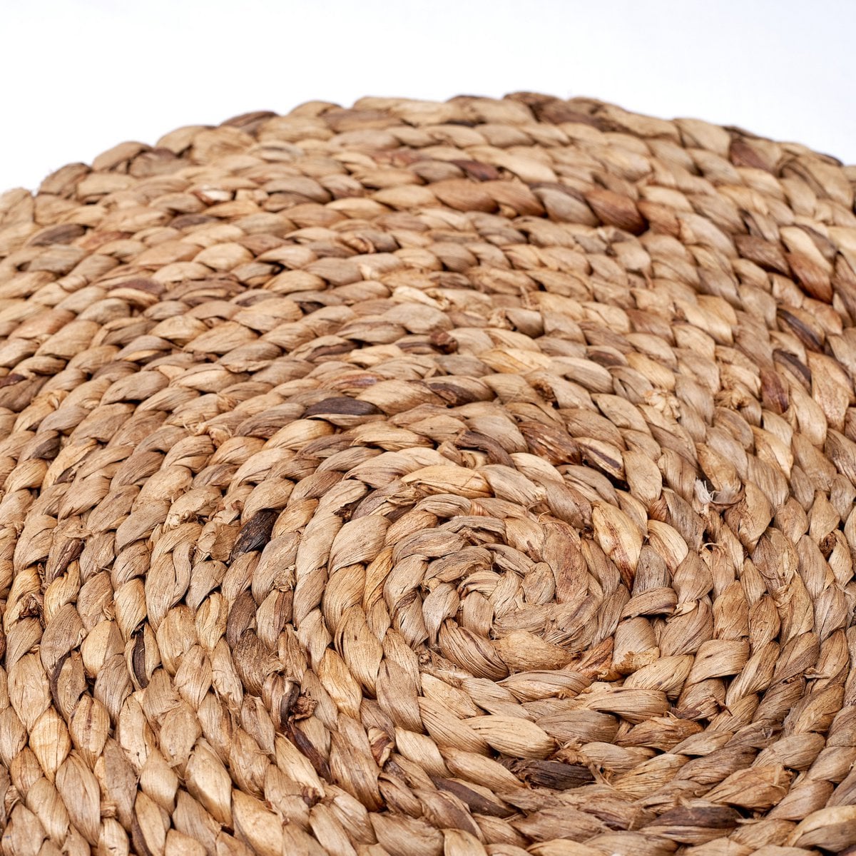 Manteles individuales boho de jacinto de agua (2, 4 o 6 piezas, 38 cm)