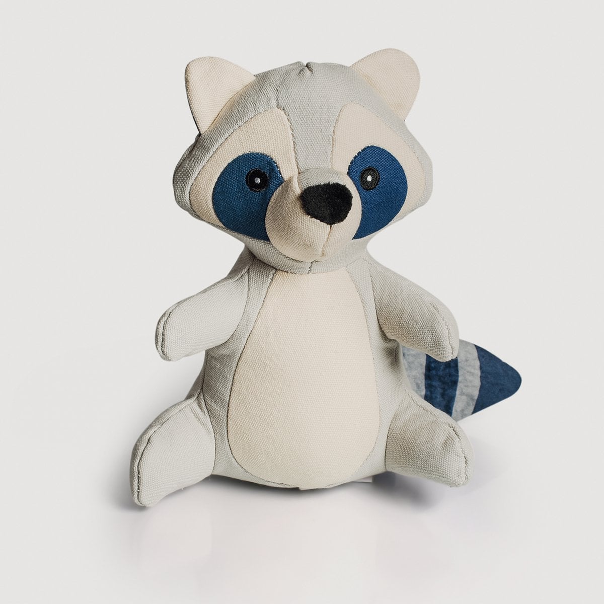 Peluche de perro con chirriador – Mapache