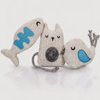 Set de juguetes para gatos – Rellenos de valeriana (3 piezas)