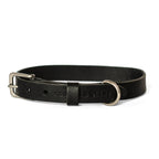 Collar para perro – Piel (negro)