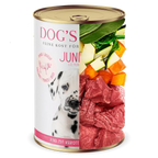 DL Junior Beef Wet Dog Food  With Carrot & Sage 400g