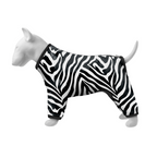 WAUDOG Clothes dog windbreaker "Zebra" design