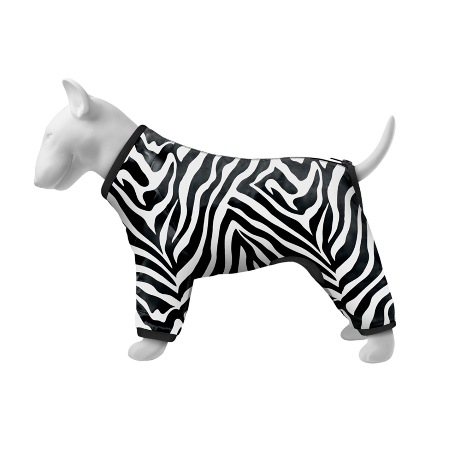 WAUDOG Clothes dog windbreaker "Zebra" design