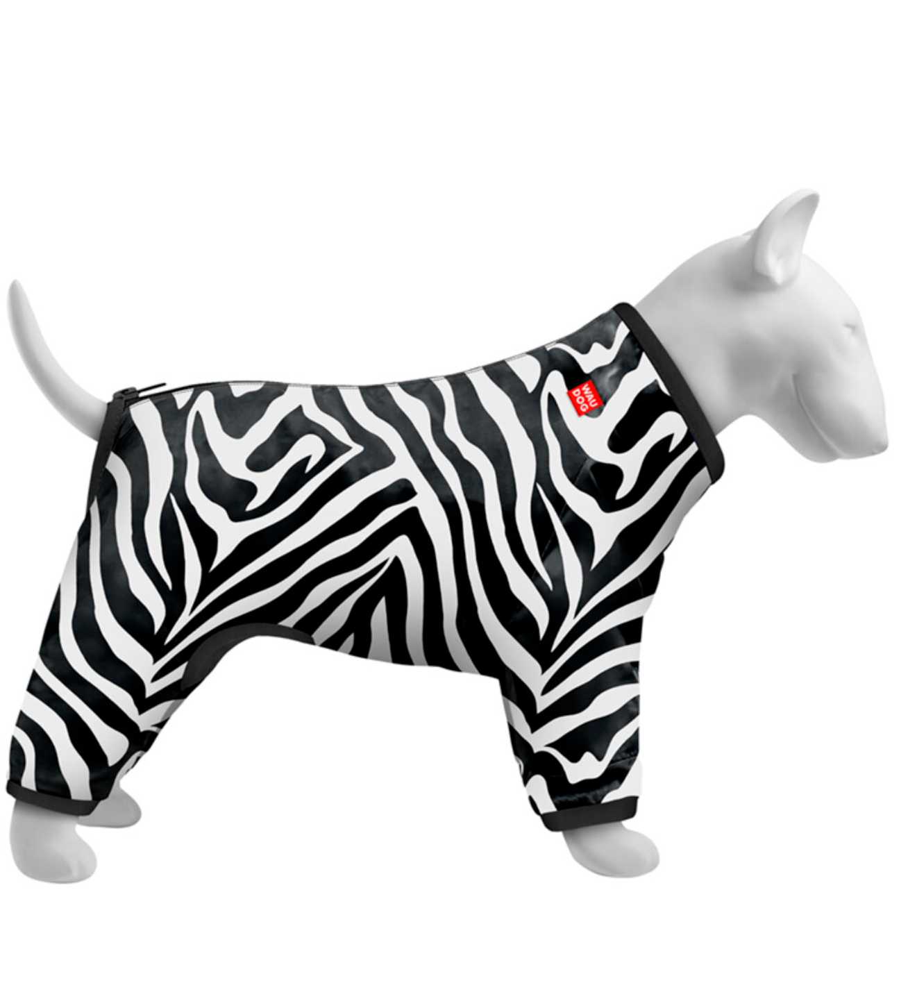 WAUDOG Clothes dog windbreaker "Zebra" design