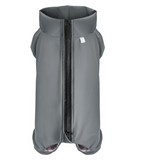 WAUDOG Clothes waterproof dog raincoat,  grey