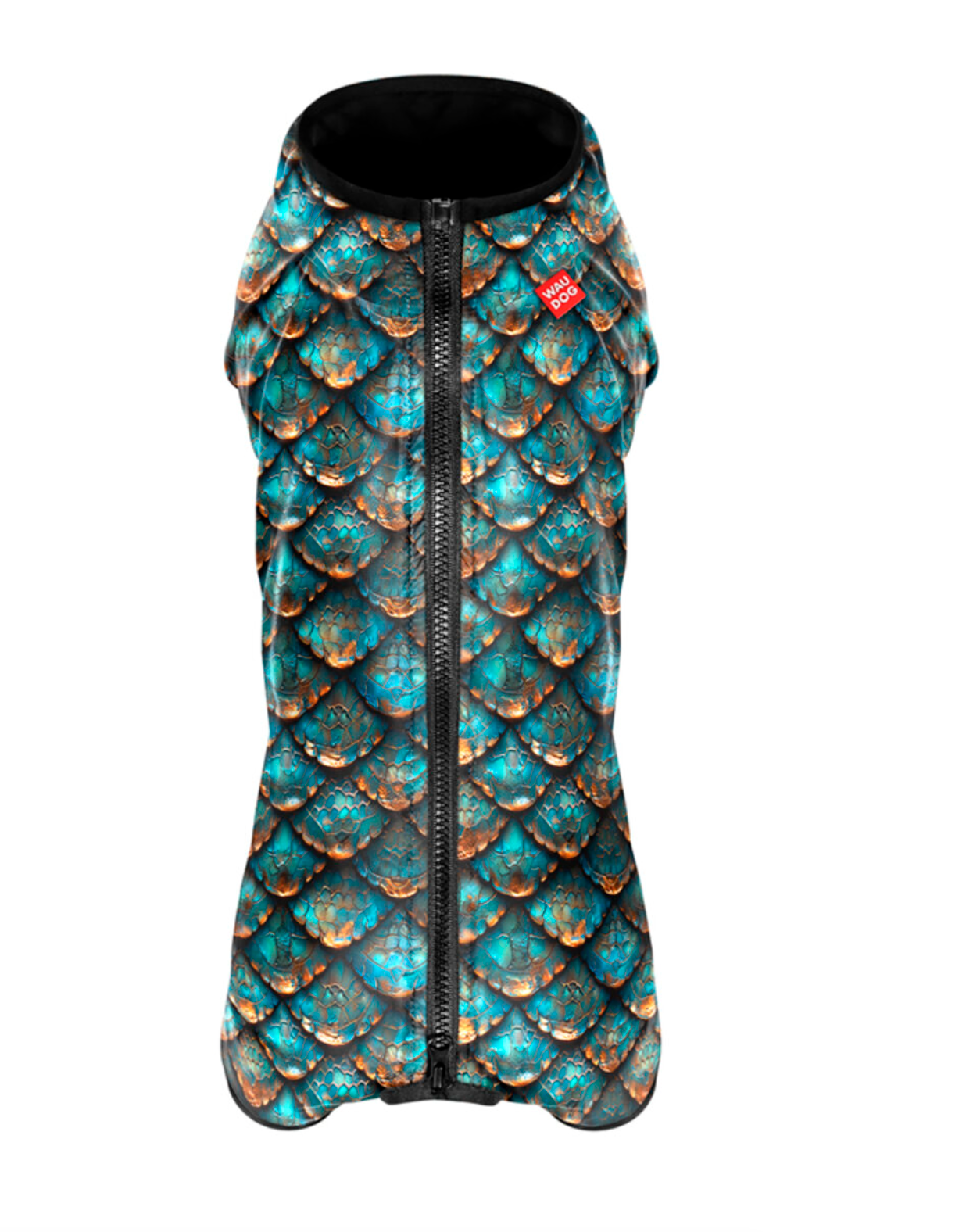 WAUDOG Clothes dog windbreaker "Scales" design