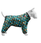WAUDOG Clothes dog windbreaker "Scales" design