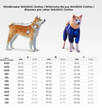 WAUDOG Clothes dog windbreaker "Leopard" design