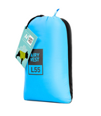 Dog jacket AiryVest reversible, black-blue
