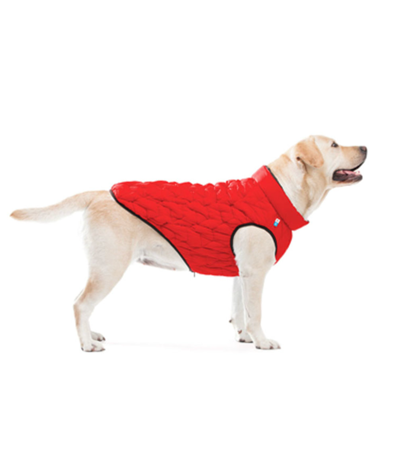 Dog jacket AiryVest  UNI reversible,  red - black