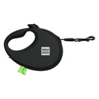 WAUDOG Nylon Dog Leash - Black