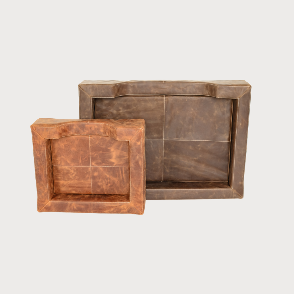 PAWEAREA™ HERITAGE Leather Dog Bed