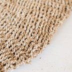 Alfombra Redonda de Hierba Marina – Tejida a Mano Estilo Boho Natural (2 Tamaños, 100/120 cm)