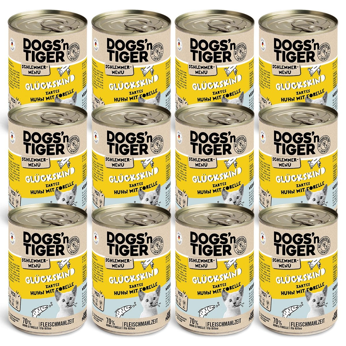 Cat Wet Food – Grain-Free Chicken & Trout