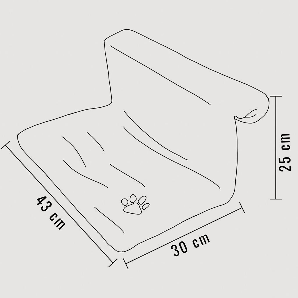 Acogedora Cama para Gatos de Radiador con 5 Palitos de Matatabi