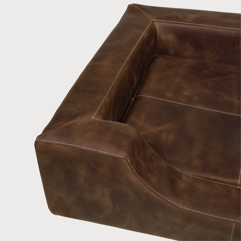 PAWEAREA™ HERITAGE Leather Dog Bed