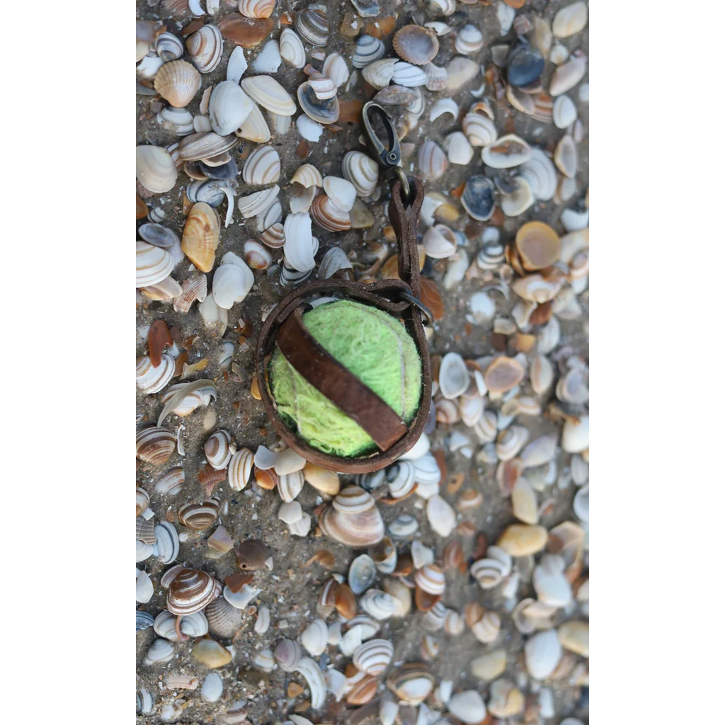 Sujetador de pelotas de tenis – Marrón