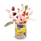 Dogs’n Tiger Adult, Katzenfutter, Herzlich, Katzen Nassfutter, Getreidefrei, Huhn, Rinderherzen & Karotte