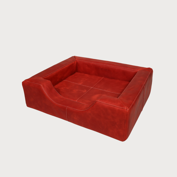 Cama para perro de cuero Pawearea™ Heritage