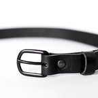 Collar para perro – Piel (negro)