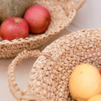 Gewebte Raffiaschale – Obst- und Brotkorb (2 Größen)