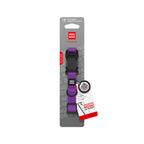 WAUDOG Magnet Dog Collar with QR Passport - Purple