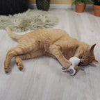 Juguetes para gatos con hierba gatera - Set rellenable (3 juguetes + 9 bolsas de hierba gatera)