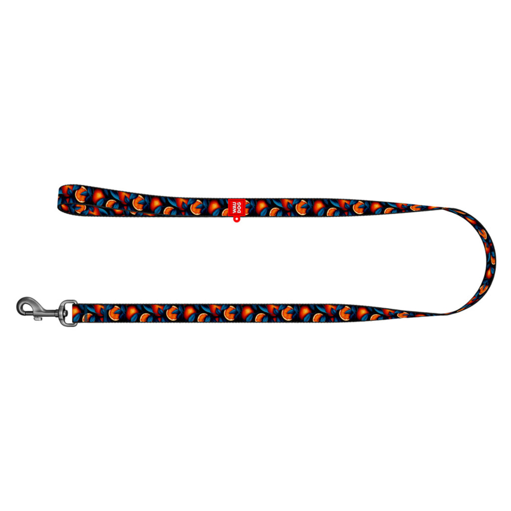 WAUDOG Nylon Dog Leash - Oranges