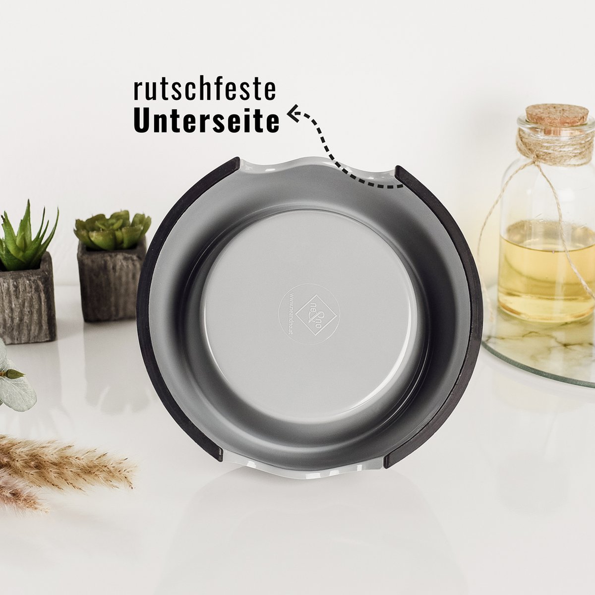 Double Bowl Set – Grey.For Dogs & Cats