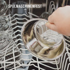 Futternapf 2er Set für große Hunde- Dinner for one Design