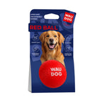 WAUDOG Fun Red Ball dog toy, thermoplastic polyurethane foam, 70mm