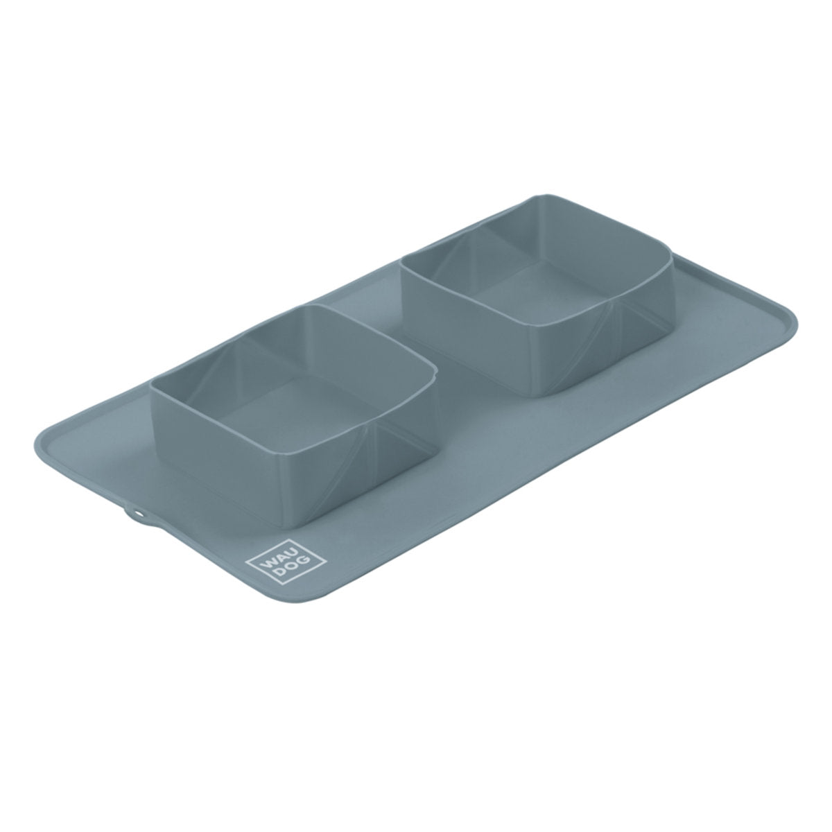 WAUDOG Silicone Portable Folding Bowl - Grey