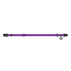 WAUDOG Magnet Dog Collar with QR Passport - Purple