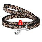 WAUDOG Nylon Cat and Small Dog Leash - Leopard