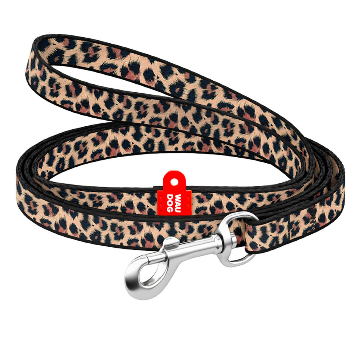 WAUDOG Nylon Cat and Small Dog Leash - Leopard
