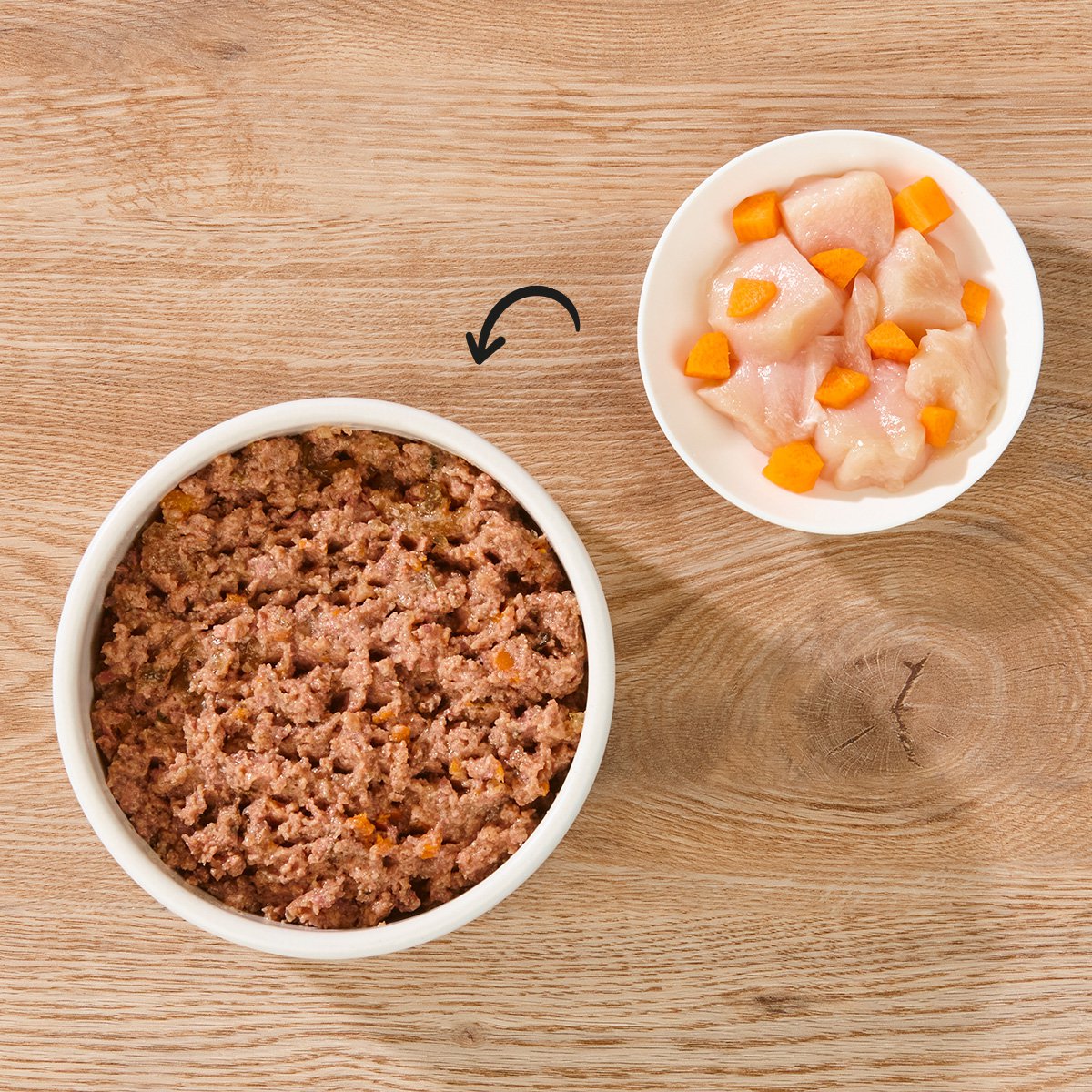 Dogs’n Tiger Adult Premium Hundefutter, Nassfutter, Getreidefrei, Mahlzeit, Huhn & Karotte