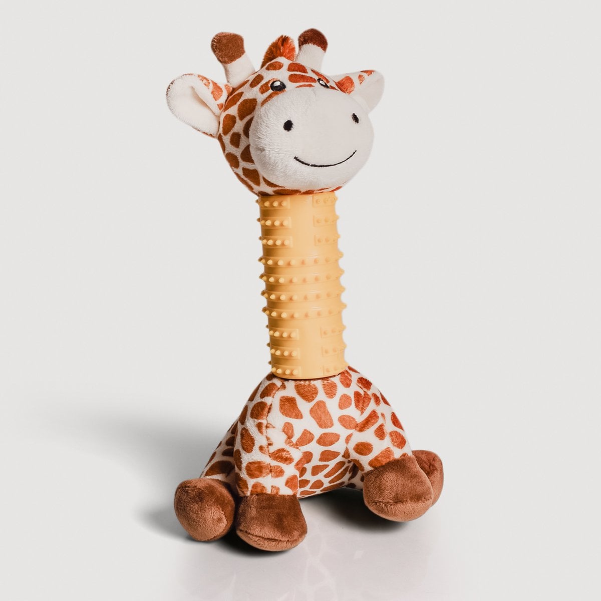 Juguete para Perro – Jirafa de Peluche con Sonajero