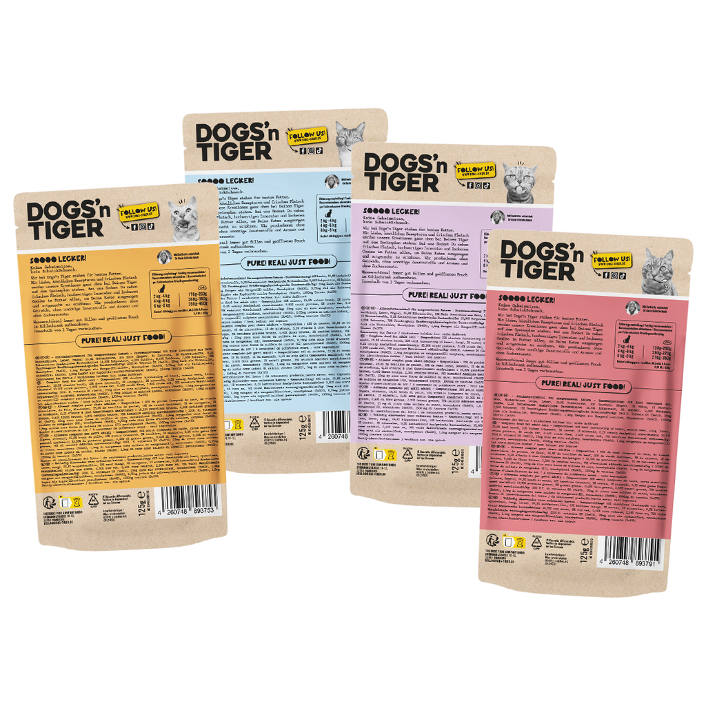 Adult Katzenfutter, Schlemmerpaket, Nassfutter für Katzen, Getreidefrei