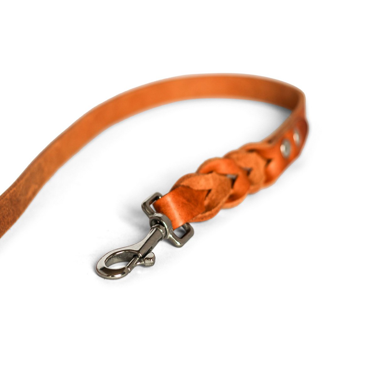 Gedrehte Hundeleine – Farbe Camel