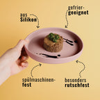 Cat Bowl – Silicone Shallow Whisker-Friendly
