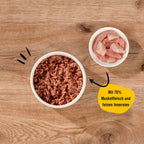 Dogs’n Tiger Junior, Kitten Premium Katzenfutter, Nassfutter, Getreidefrei, Nesthäkchen, Geflügel, Algenkalk & Löwenzahn