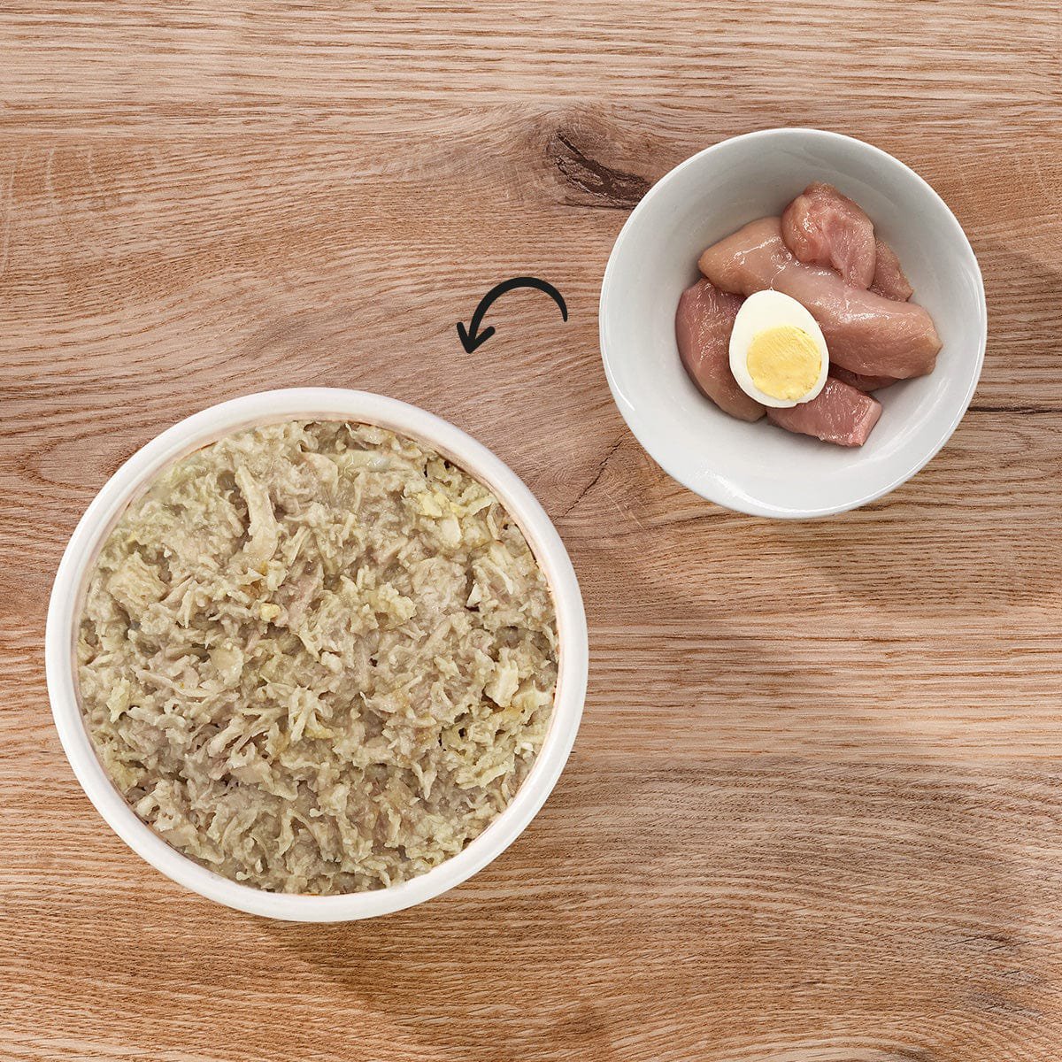 Dogs’n Tiger Adult Premium Katzenfutter, Nassfutter, Getreidefrei, Ei der Daus!, Huhn & Ei