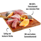 Katzen-Nassfutter – Thunfisch & Lachs (Getreidefrei)