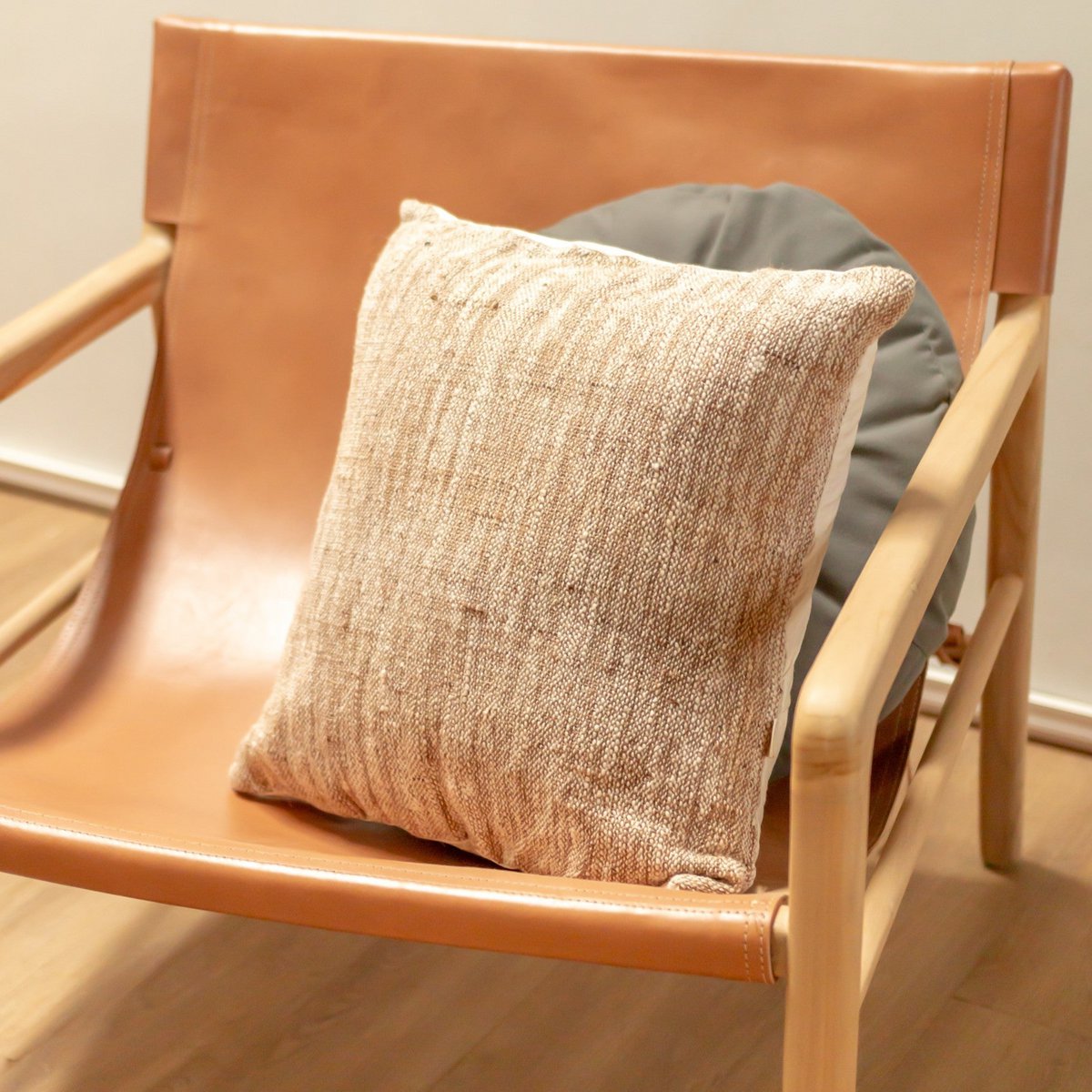 HIMMEL Premium Kissenbezug aus Baumwolle – Handgefertigtes Designer Kissen