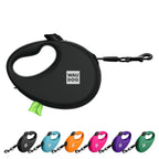 WAUDOG Nylon Dog Leash - Black