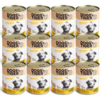 Dogs’n Tiger Adult Premium Hundefutter, Nassfutter, Getreidefrei, Mahlzeit, Huhn & Karotte