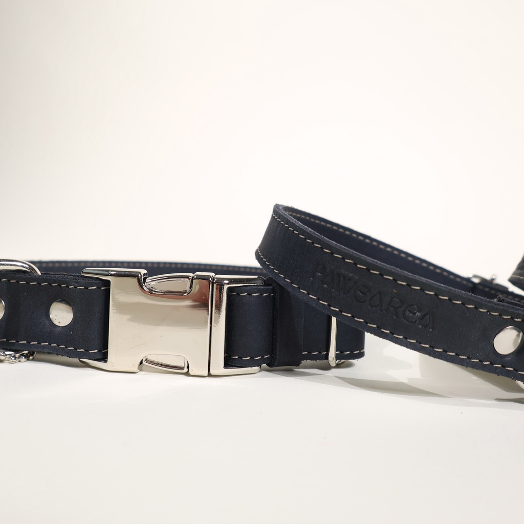 Luxury Leather Dog Collar – PAWEAREA