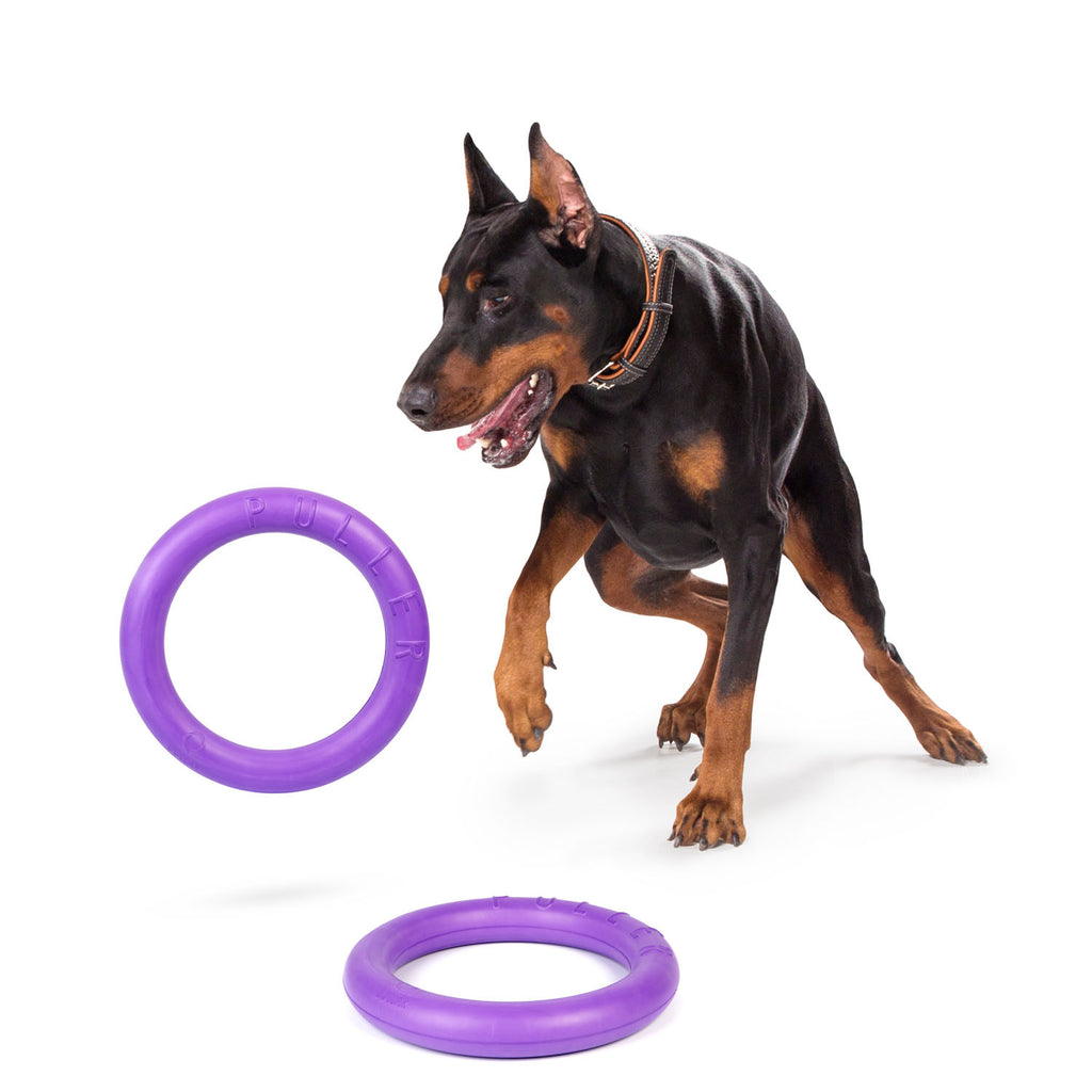 Juego de Anillos PULLER Estándar para Entrenamiento de Perros – Juguete Profesional de Fitness para Perros Medianos y Grandes