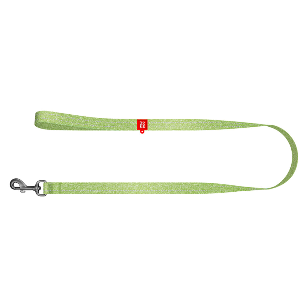 WAUDOG Re-cotton Reflective Dog Leash - Light green